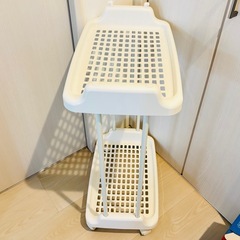 【セット】ラック＋カゴの画像