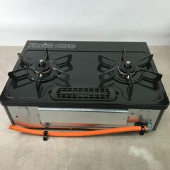 25年製 Rinnai リンナイ LPガス用 ガステーブル RT35NJH スパーク確認済み 25k菊STの画像