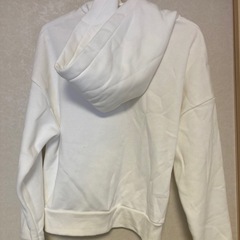 スヌーピー フード付きパーカー M ホワイトの画像