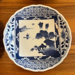 使い勝手◎！和皿 4枚セット　片岡鶴太郎　千峰（有田焼）の画像