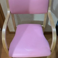 ダイニングチェア 介護椅子 肘付き 1脚の画像