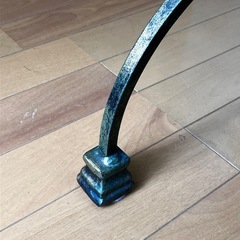 ヴィンテージ　ガラス　テーブルの画像