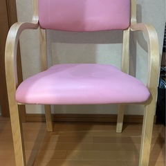 ダイニングチェア 介護椅子 肘付き 1脚の画像