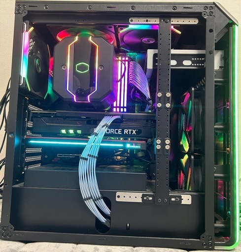 ゲーミングPC Ryzen9 3950X メモリ32GB HDD2TB SSD1T RTX3080 WiFi BT BD　LED RAZER