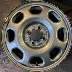 スチールホイール15インチ4.5J 4本／100-4H／ハスラー A4968
の画像