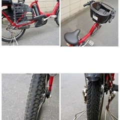 {受付中}🔴⭐️超特価⭐🔴 電動自転車 ブリヂストン 20インチ 子供乗せ アシスト 中古 103102の画像