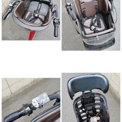 {受付中}🔴⭐️超特価⭐🔴 電動自転車 ブリヂストン 20インチ 子供乗せ アシスト 中古 103102の画像