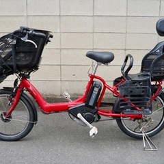 {受付中}🔴⭐️超特価⭐🔴 電動自転車 ブリヂストン 20インチ 子供乗せ アシスト 中古 103102の画像