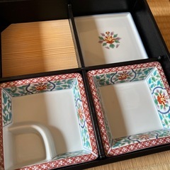 松花堂弁当箱　5客セットの画像