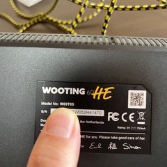 【お値下げ】ゲーミングキーボード WOOTING60HETの画像