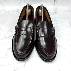 【超美品】REGAL リーガル コインローファー 25 ダークブラウン 本革の画像