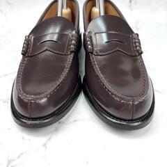 【超美品】REGAL リーガル コインローファー 25 ダークブラウン 本革の画像