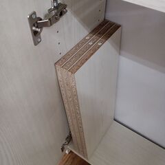 ★リユースのサカイ水戸店★収納棚木目調H192×D28×W60クリーニング済みMT6069の画像