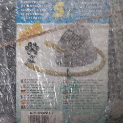 新品未使用 アキレス フットポンプ 高圧 ゴムボート 釣り 空気入れの画像