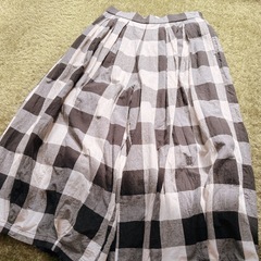 バッファローチェック柄　スカーチョ　Mサイズ