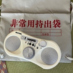 ［お渡し先決定］差し上げます防災ラジオの画像