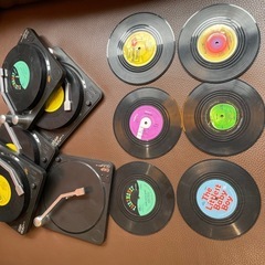 レコード風コースター6枚セット （最大29枚） の画像