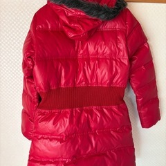 オニツカタイガー　ロングダウンジャケット　の画像