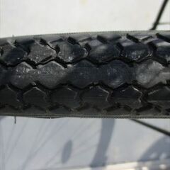 E634★限定特価★ 中古自転車 【27インチ　シティサイクル　ブルー　6段　LEDオートライト 】の画像