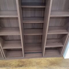 ★リユースのサカイ水戸店★本棚ブラウンH95×D35×W120クリーニング済みMT6070の画像