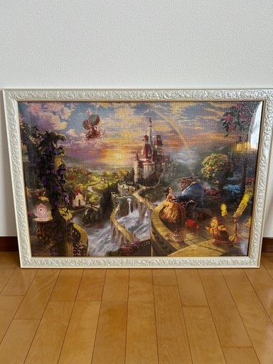 美女と野獣1000ピースパズル完成品