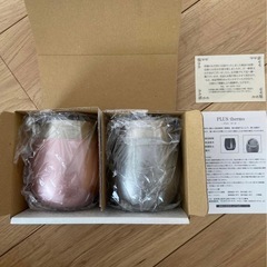 真空蓋付きペアカップの画像