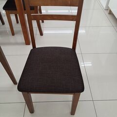 ★リユースのサカイ日立店★HJ8191 タンスのゲン ダイニングテーブルセット ダークブラウン H71×D75×W75 クリーニング済み の画像