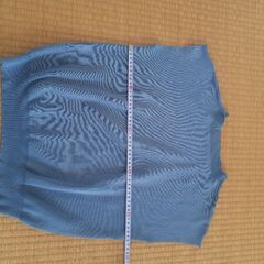 美品　水色ニットの画像