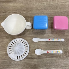 ミキハウス　食器セット一部の画像