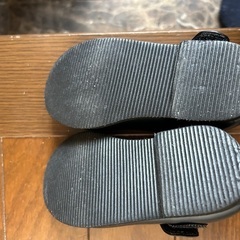 14センチ　黒靴の画像