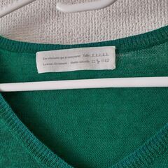 リネンセーターの画像