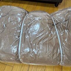 新品未使用！シングルの敷布団と掛け布団の画像