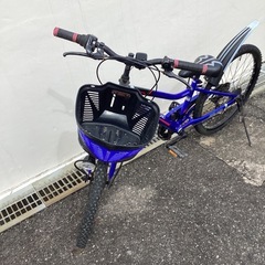 🚲店頭在庫40台🚲24インチキッズ自転車🚲子供用🚲OVERRIDE🚲ギア付き🚲F22V71700🚲定価25,000円🚲No336の画像