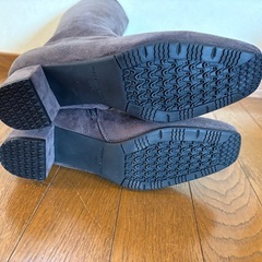 婦人靴　スウェードブーツ（未使用）の画像