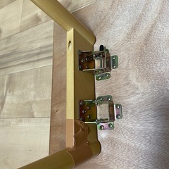 ニトリ　ローテーブル(ヒビあり)の画像