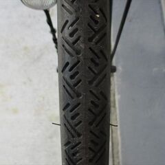 E642★限定特価★ 中古自転車 【27インチ　シティサイクル　ブラック　6段　LEDオートライト 】 入札お待ちしております(*^▽^*)の画像