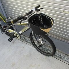 E643★11000円★整備済み 中古子供自転車 JrMTB　DRIVE　グレー　６段　LEDダイナモライト【20インチ 】 入札お待ちしております(*^▽^*)の画像