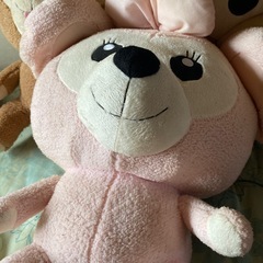 ぬいぐるみ　ラブリーハートベアの画像