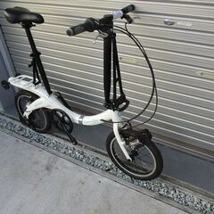 E646★　39800円★　DAHON　NOW　WAVE　ホワイト　折りたたみ自転車　未使用新古車【16インチ 】 入札お待ちしております(*^▽^*)の画像