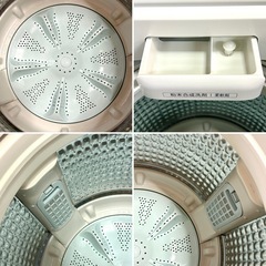 【美品】AQUA（アクア）全自動洗濯機「AQW-GV80H(W)」8.0kgの画像