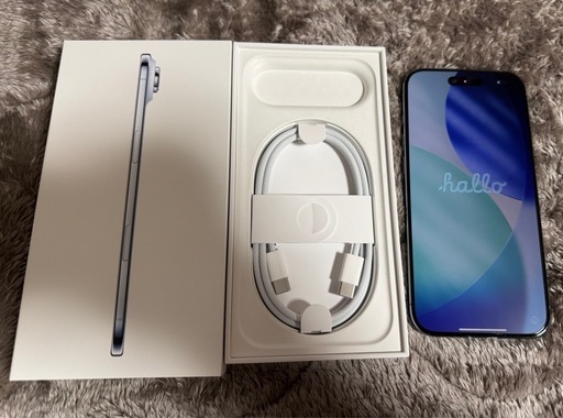 iPhone Air スカイブルー