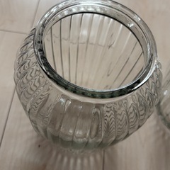 ガラス容器　　　2個セットの画像