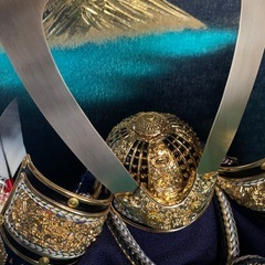 兜飾り8号の画像