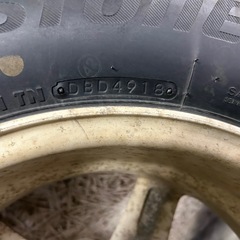 195/80r15 ホイール付の画像