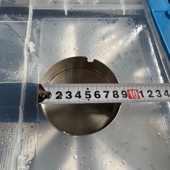 ステンレス灰皿の画像