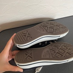 コンバース　オールスター　黒　スニーカー　23.5㎝の画像