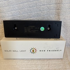 新品未使用 LEDソーラーウォールライトの画像