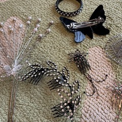 社交ダンス用髪飾りの画像