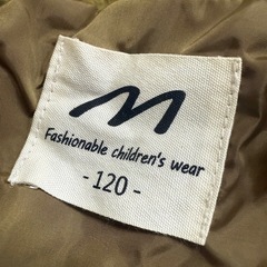 未使用 120cm ナイロンジャケット フード付きの画像