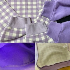 キッズ　130cm  服　長袖　裏起毛　冬服　2点セットの画像